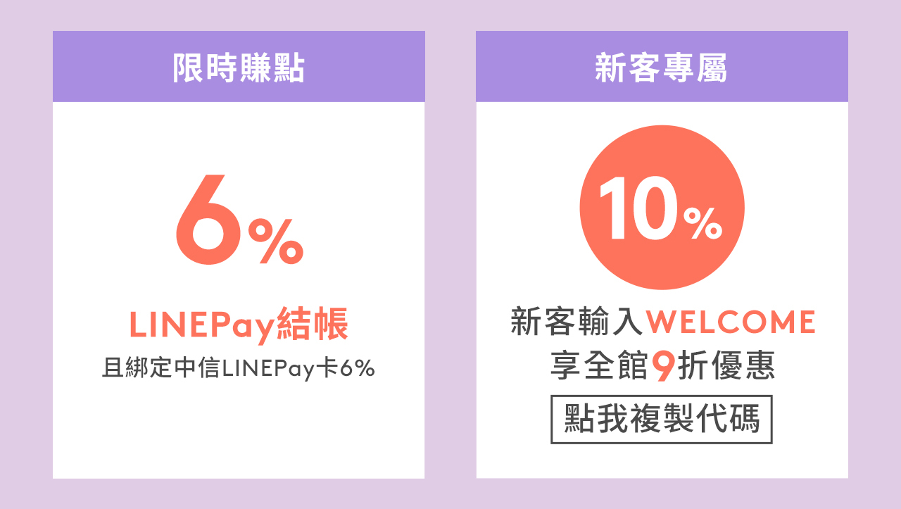 限時賺點LINEPay結帳綁定中信LINEPay卡6%