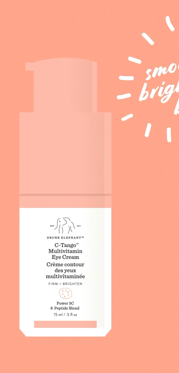 video introducing Drunk Elephant C-Tango Multivitamin Eye Cream